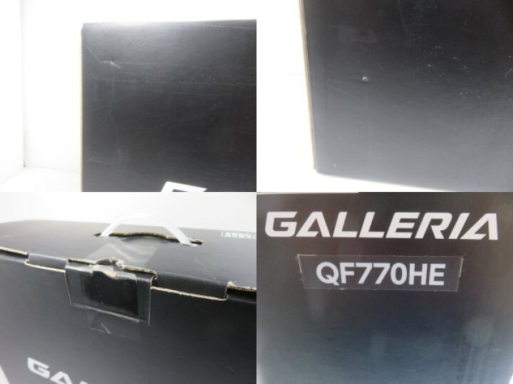 楽天市場】【中古品】ガレリア GALLERIA QF770HE GTX770M Core i7
