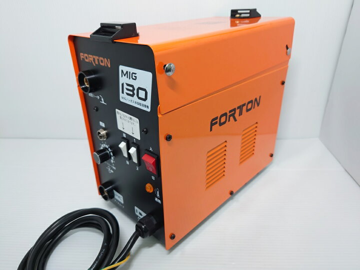 楽天市場】【中古現状品】 FORTON ノンガス半自動溶接機 MIG130 家庭用 
