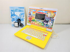 【中古品】 バンダイ BANDAI アンパンマン カラーパソコンスマート 4.3インチカラー液晶 取扱説明書あり ○YR-16493○