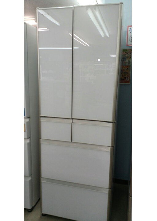 楽天市場】【中古品】HITACHI 日立 ノンフロン冷凍冷蔵庫 R-XG43K(XW 