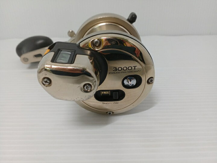 楽天市場】【中古品】SHIMANO シマノ 海魂(KAIKON) 3000T 石鯛リール 