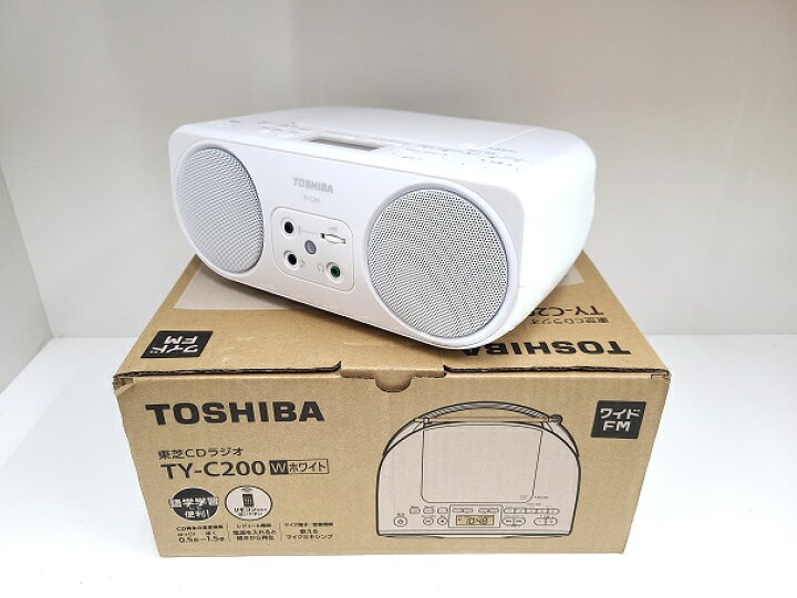 楽天市場】【中古品】 東芝 TOSHIBA CDラジオ TY-C200 2020年製  
