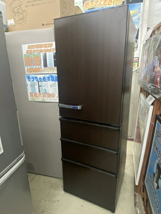 地域限定送料無料 超美品【 AQUA 】アクア 375L 4ドア ノンフロン冷凍 