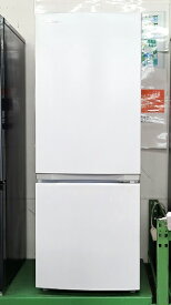 【中古品】 東芝 TOSHIBA 153L 2ドア ノンフロン冷凍冷蔵庫 GR-S15BS(W) 冷蔵110L 冷凍43L 2020年製 ○YR-16734○