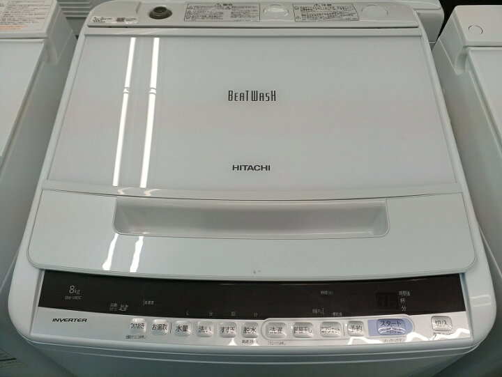 楽天市場】【中古品】HITACHI 日立 全自動電気洗濯機 BW-V80C ビート 