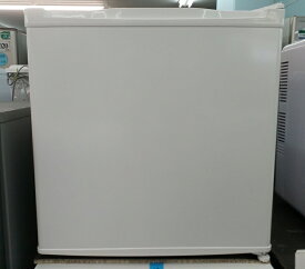 【中古品】maxzen マクスゼン 1ドア冷蔵庫 直冷タイプ JR046ML01WH 46L 2021年製 サイコロ冷蔵庫 ホワイト ○YR-51350○