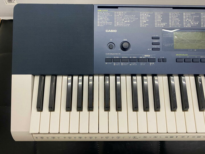 楽天市場】【中古現状品】カシオ 光ナビゲーション電子キーボード LK 