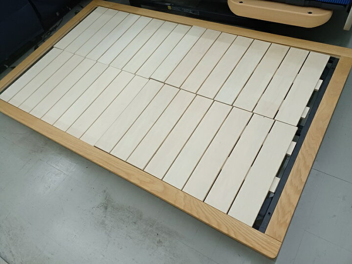 楽天市場】【中古品】MUJI 無印良品 木製ベッドフレーム セミダブル用 