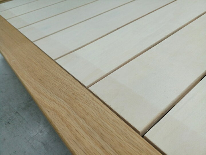 楽天市場】【中古品】MUJI 無印良品 木製ベッドフレーム セミダブル用 