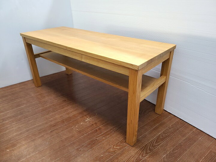 楽天市場】【中古品】 無印良品 天然木 タモ材 ベンチ ○YR-16953 