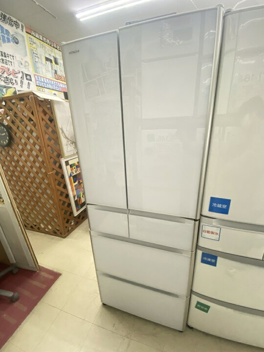 楽天市場】【中古品】日立 19年製 ノンフロン冷凍冷蔵庫 R-XG56J XW 