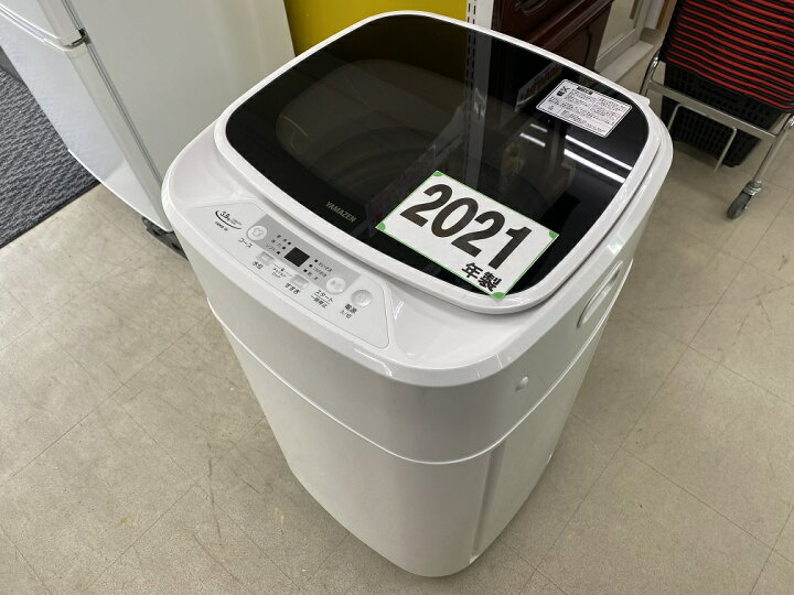 楽天市場】【中古品】21年製 山善 全自動電気洗濯機 YWMB-38 3.8kg  