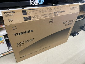 【中古未使用品】23年製 東芝 レグザ 50C350X 50V型 4K 液晶テレビ TOSHIBA REGZA ○YR-17149○