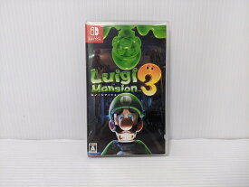 【中古品】Nintendo Switch 任天堂 Luigi Mansion3 ルイージマンション3 スイッチソフト 〇YR-51699〇