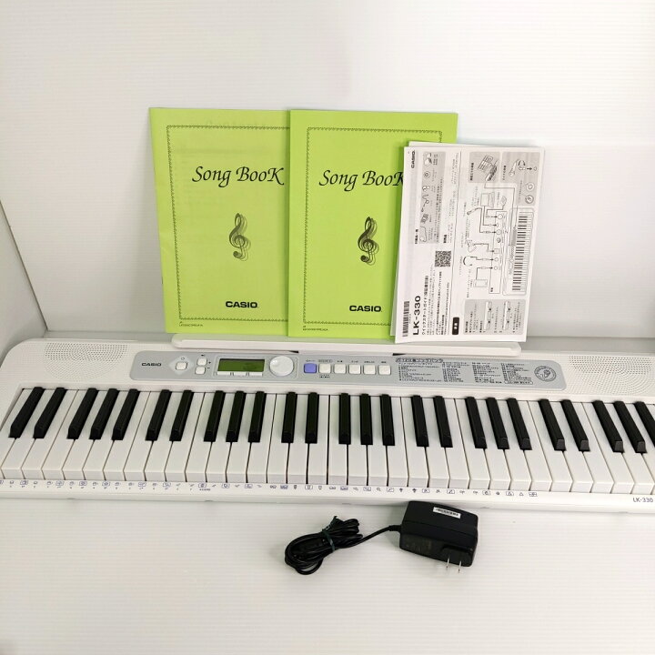 楽天市場】【中古品】CASIO 光ナビゲーションキーボード 23年製 LK-330 
