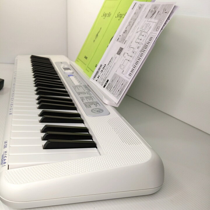楽天市場】【中古品】CASIO 光ナビゲーションキーボード 23年製 LK-330 