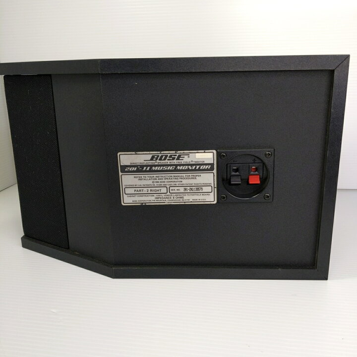 楽天市場】【中古品】Bose 201-II MUSIC MONITOR スピーカー 2個 