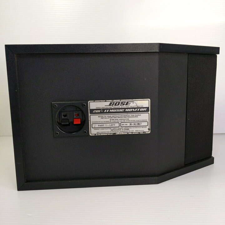 楽天市場】【中古品】Bose 201-II MUSIC MONITOR スピーカー 2個 