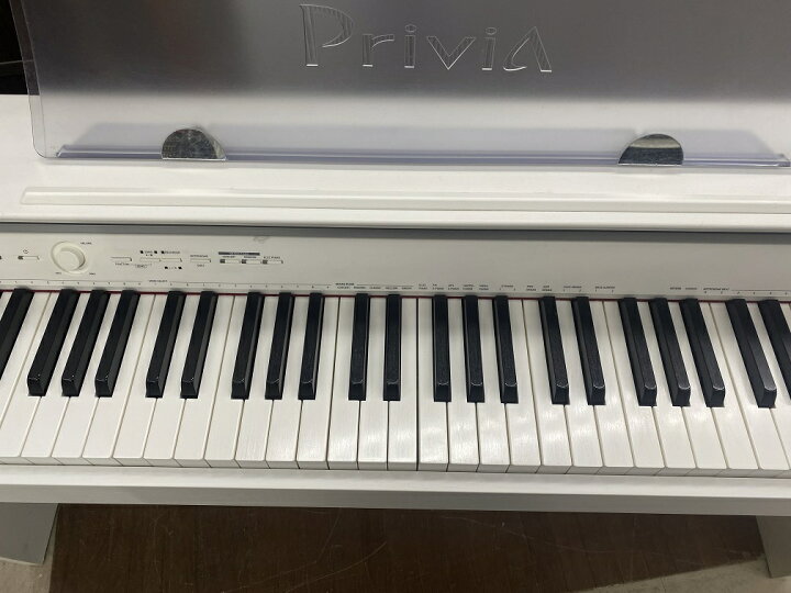 楽天市場】【中古品】CASIO カシオ Privia 電子ピアノ PX-750 白 88鍵 
