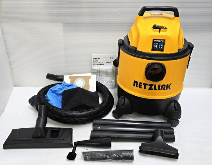 楽天市場】【中古品】 コメリ RETZLINK バキュームクリーナー ゴミ 
