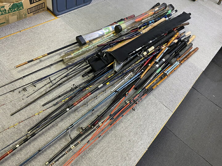 楽天市場】【ジャンク品】大量釣具 ロッドまとめ売り 1点限り ○YR 