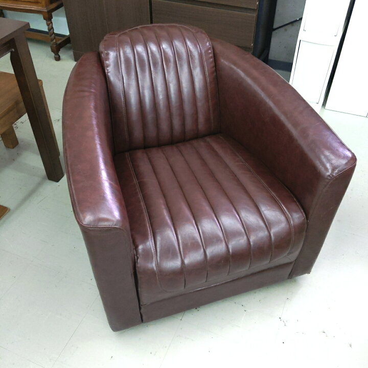 楽天市場】【中古品】ヴィンセント英国アンティーク調 1人掛けソファ 