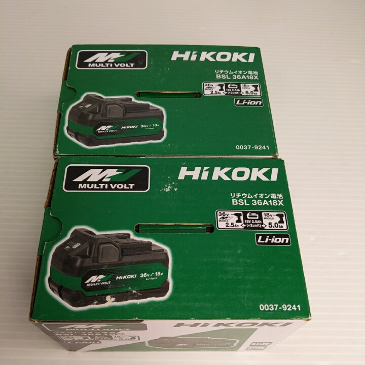 楽天市場】【新品未使用品】ハイコーキ リチウムイオン電池 BSL 36A18X 