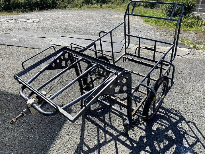 楽天市場】【中古現状品】 自転車用 リヤカー 荷台 現状渡し ○YR  