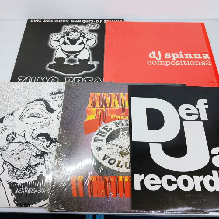 楽天市場】【中古現状品】 レコード 5点まとめ売り DJ spinna 他 〇YR 