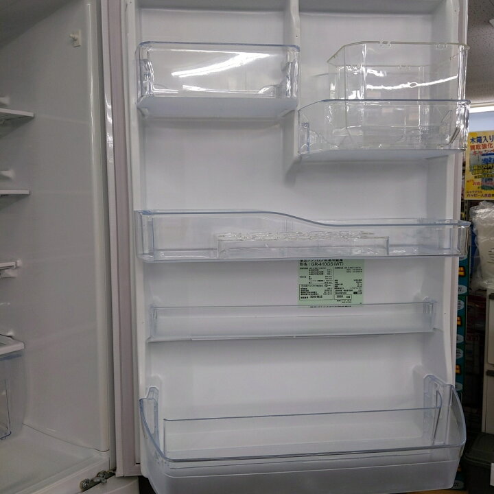 楽天市場】【中古品】東芝 411L 冷凍冷蔵庫 VEGETA GR-410GS ホワイト 