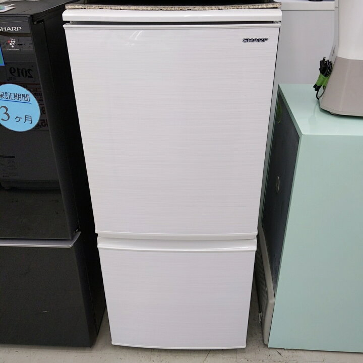 楽天市場】【中古】シャープ 137L 冷凍冷蔵庫 SJ-D14F-W 2020年製 ｜冷蔵庫