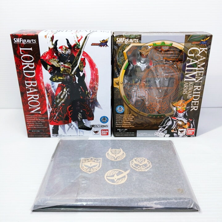 楽天市場】【未開封】SHフィギュアーツ 仮面ライダー鎧武 極アームズ 