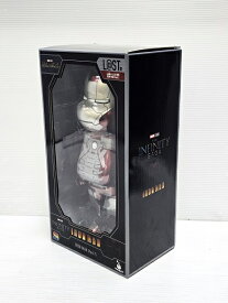 【中古未開封品】 MARVEL Infinity SAGA『IRON MAN』/Happyくじ「BE@RBRICK」 L@ST賞 BE@RBRICK 400% IRON MAN Mark 5 ○YR-18171○
