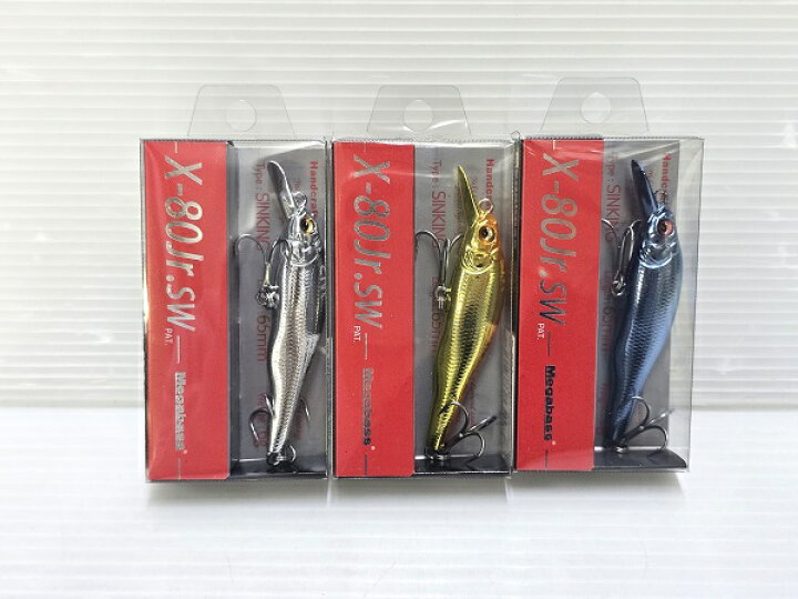 楽天市場】【中古未使用品】 メガバス Megabass ルアー X-80 Jr. SW(SP 