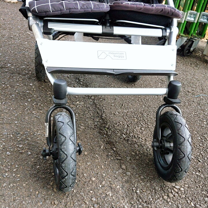 楽天市場】【中古品】マウンテンバギー デュエット 双子ベビーカー 2人 
