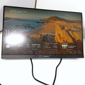 【中古品】PHILIPS フィリップス フルHD液晶モニター スタンドなし 21.5型 223V7Q(2)〇YR-52989〇