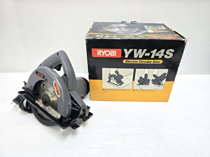 楽天市場】【中古品】 リョービ RYOBI ブレーキ付丸ノコ YW-14S ○YR 
