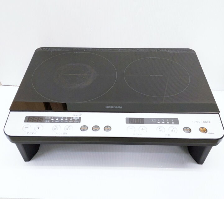 楽天市場】【中古品】アイリスオーヤマ IHクッキングヒーター 2口IH 