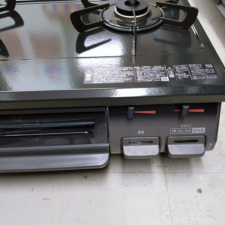 楽天市場】【中古品】リンナイ ガスコンロ ガステーブル 幅約60cm 片面 