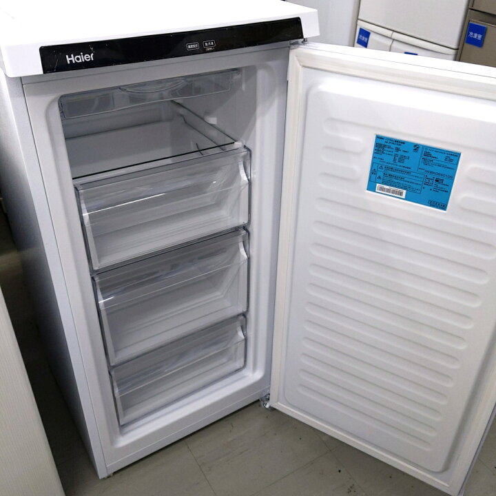楽天市場】【中古品】ハイアール 102L 前開き式冷凍庫 2024年製 JF 