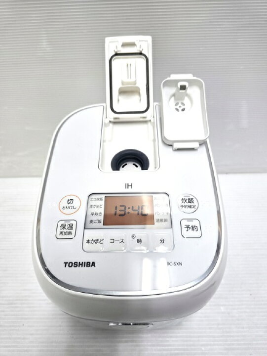楽天市場】【中古品】 東芝 TOSHIBA IH方式 炊飯器 3合炊き RC-5XN 