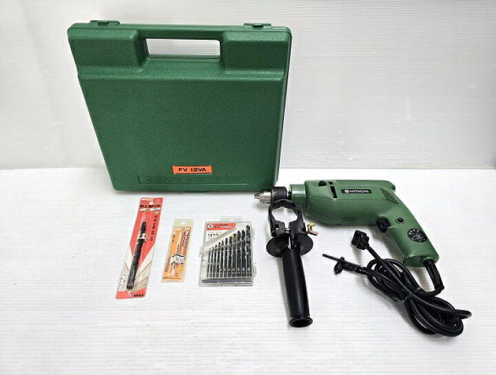 楽天市場】【中古品】 日立工機 12mm 振動ドリル FV 12VA 収納ケース 
