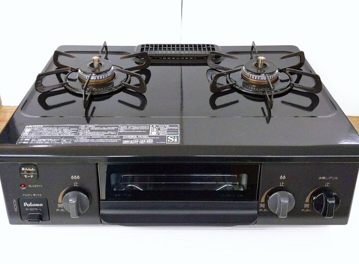 楽天市場】【中古品】パロマ 水無し片面焼グリル ガステーブル LPガス 
