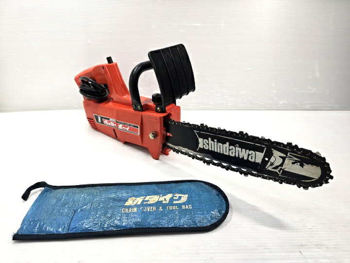 楽天市場】【中古品】 新ダイワ ペッカーボーイ 電動チェーンソー 