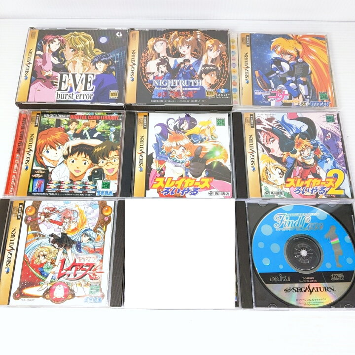 楽天市場】【中古品】セガサターンソフト 8点まとめ売り〇YR-53593〇 