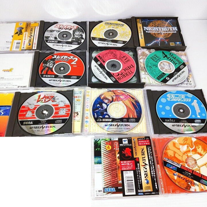 楽天市場】【中古品】セガサターンソフト 8点まとめ売り〇YR-53593〇 