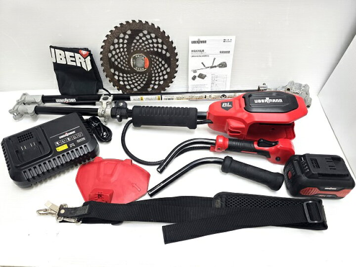 楽天市場】【中古品】 ウーバマン UBERMANN 50V 充電式刈払機 
