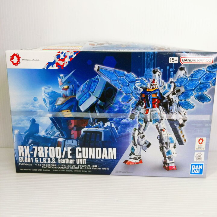 楽天市場】【未開封品】ガンプラ 1/144 RX-78F00/E 万博ガンダム (EX 