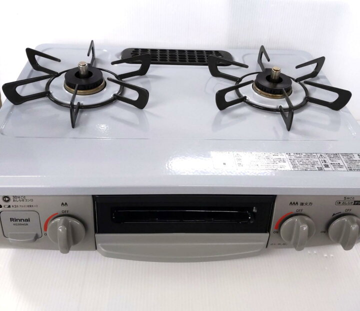 楽天市場】【中古品】リンナイ ガスコンロ LPガス用 グリル付きガス 