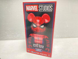 【未開封品】BE@RBRICK 400% スパイダーマン Happyくじ LAST賞 ○YR-20389○